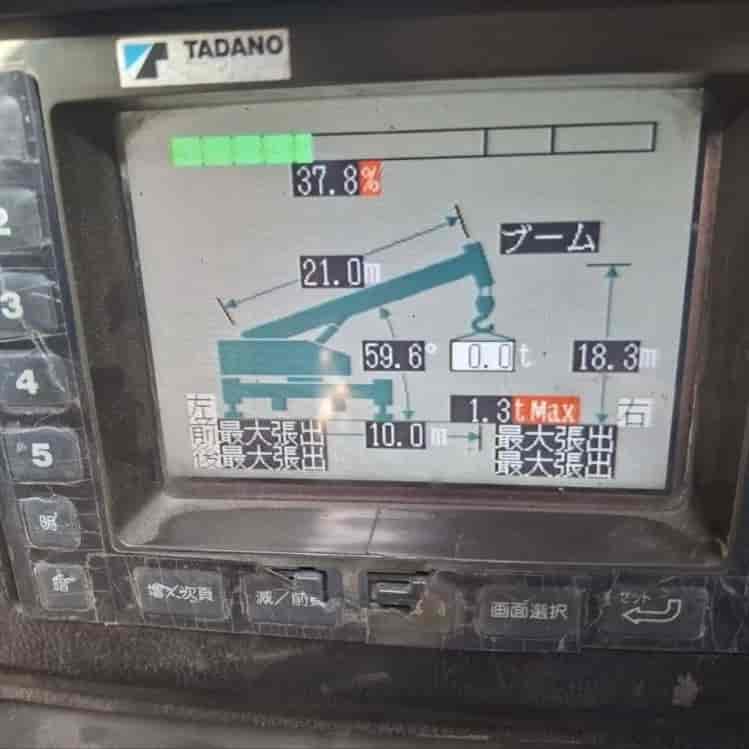 Tadano fx model vinç monitörü onarımı