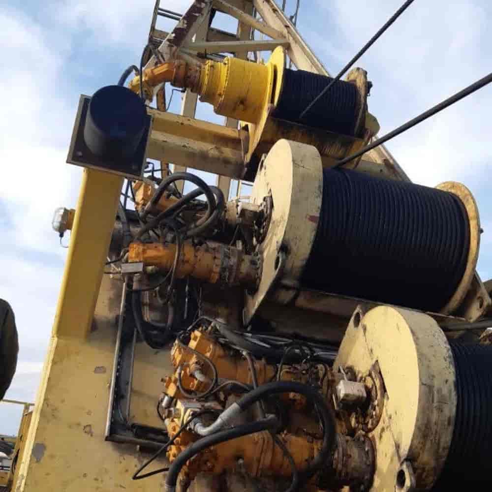 60 tonluk petrol platformlu vinçlerin hidrolik motorlarının onarımı ve sorun gidermesi