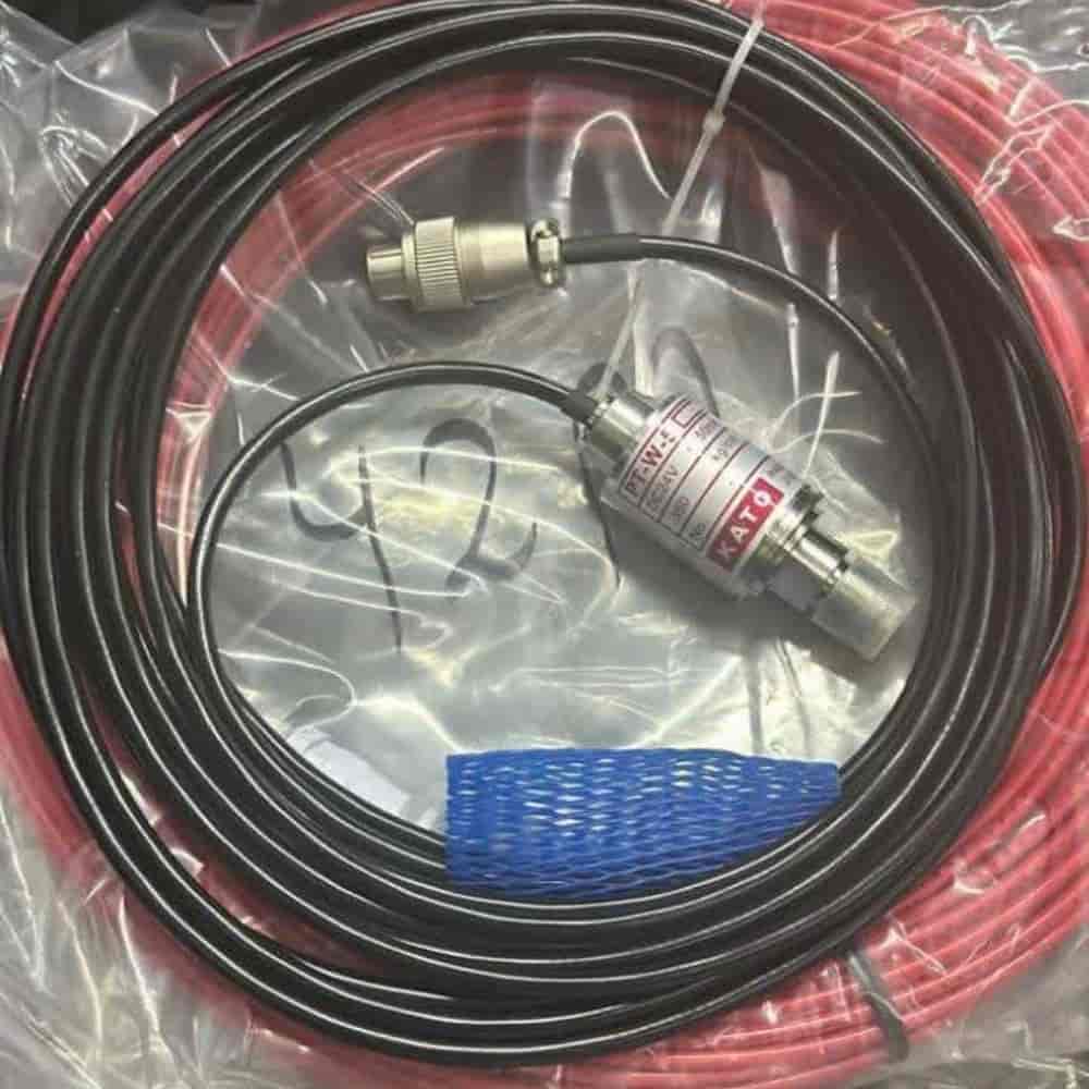 Kato vinç fiber optik kablosunun montajı